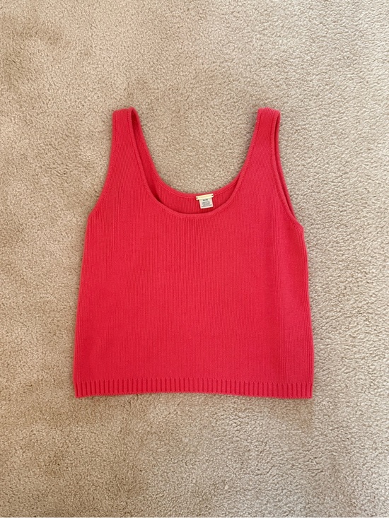 Magaschoni Tops - Coral Cotton Tank
